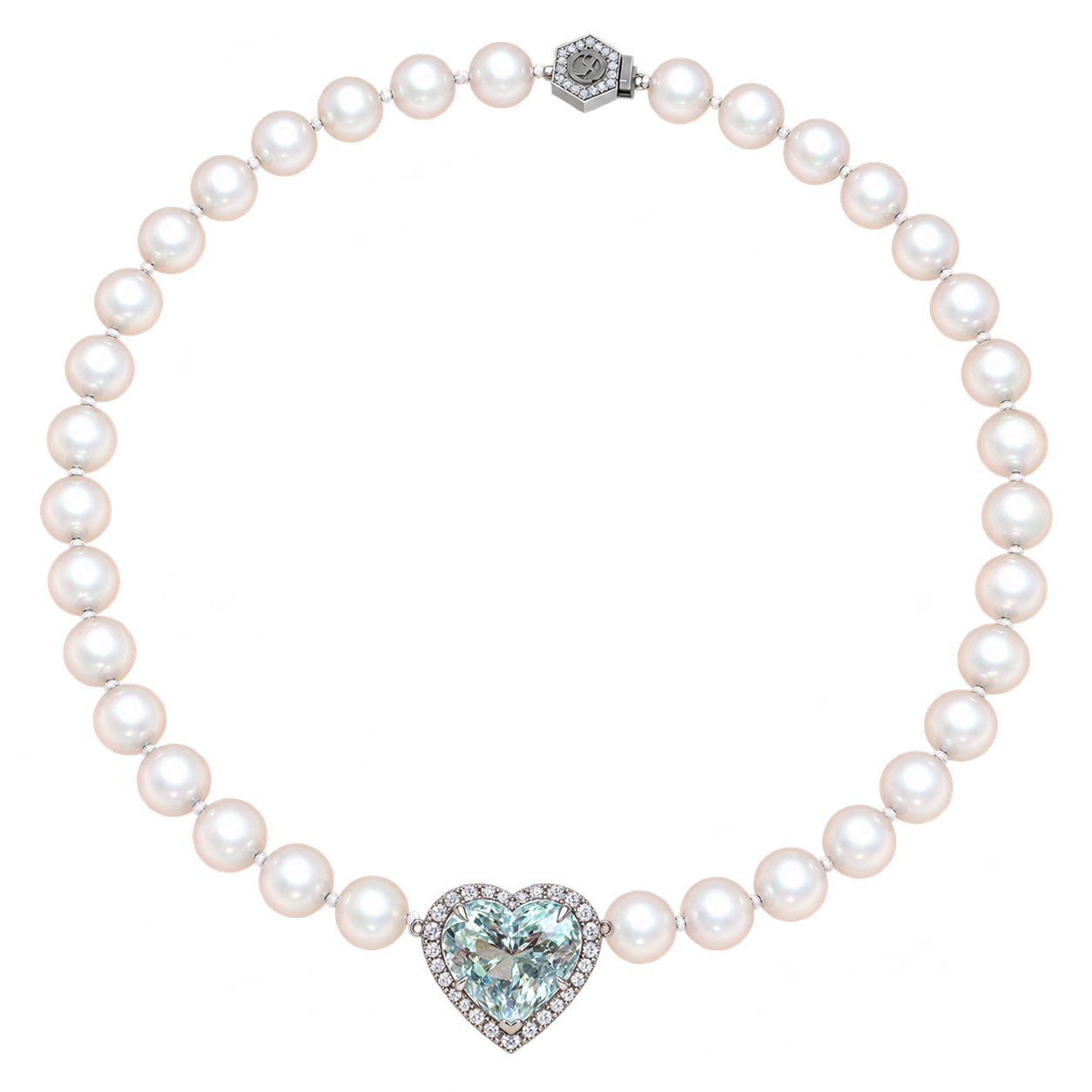 Оригинальный жемчужный чокер Love с сердцем Jewelry Stories